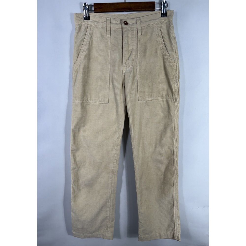NSF Women's Size 24 Yellow Corduroy 26" Inseam Pants